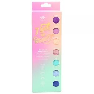 Yes Studio 7Days reusable makeup towels 100% Polyester 6.4”L x 6.1”W multicolor